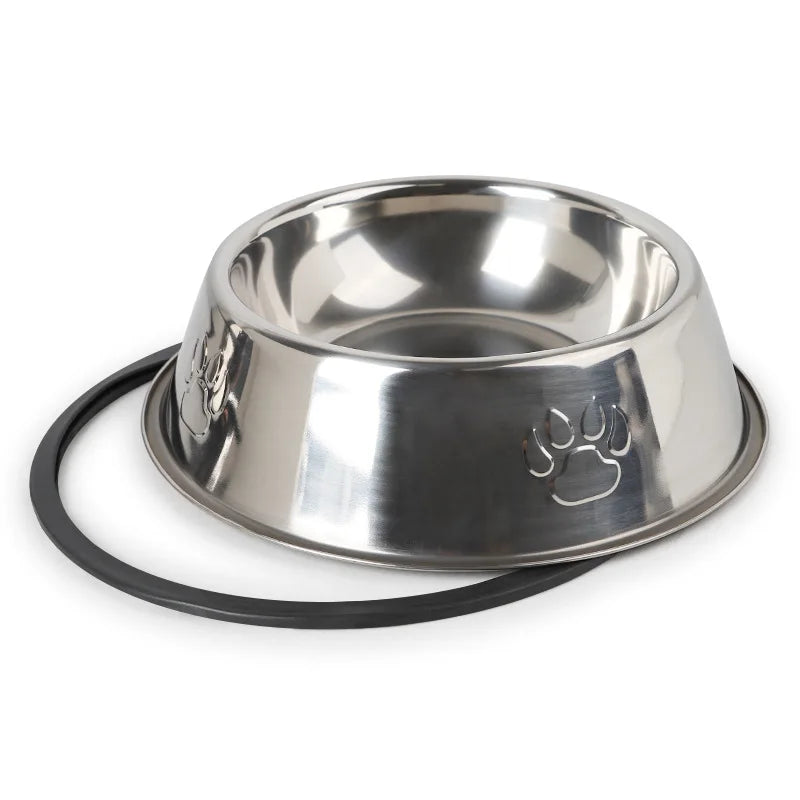 Paw Stainless Steel Pet Bowl