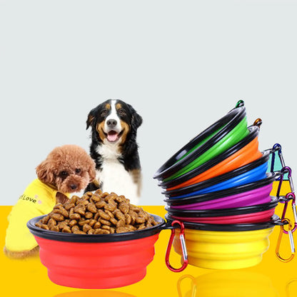 Collapsible Silicone Pet Bowl