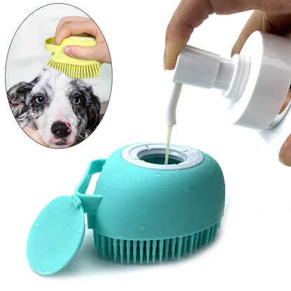 Pet Bath Massage Gloves for Dogs & Cats