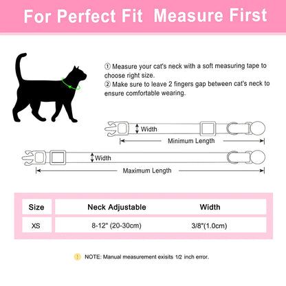 Personalized Quick Release Cat Collar