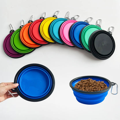 Collapsible Silicone Pet Bowl