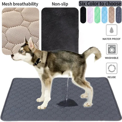 Reusable Absorbent Dog Pee Pad – Washable Pet Training Mat