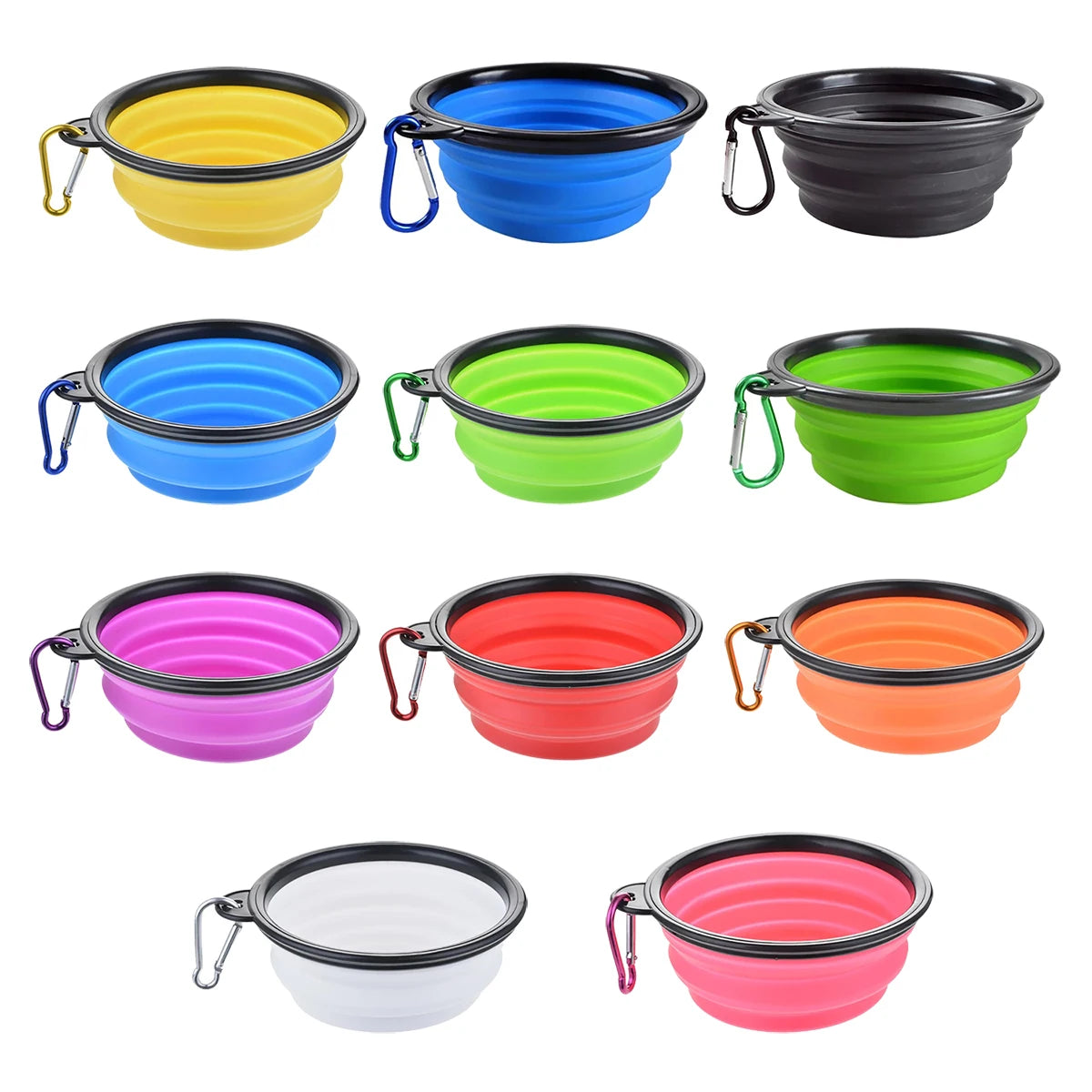 Collapsible Silicone Pet Bowl