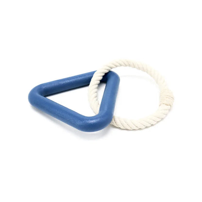 Rubber Triangle Pull Ring Toy